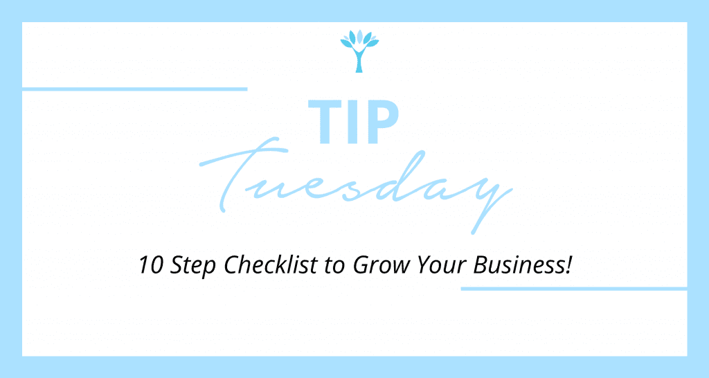 10 Step Checklist to Grow Your Business