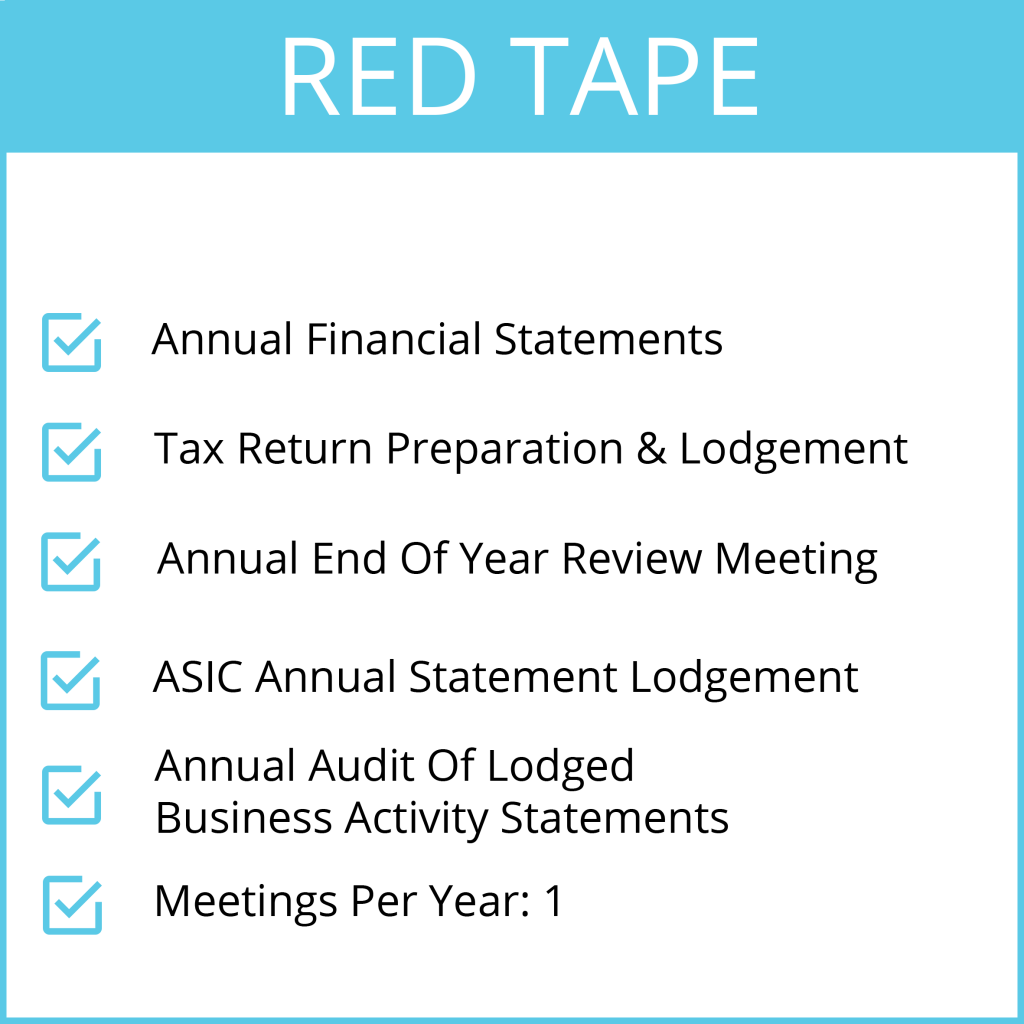 Red Tape Fixed Fee Accounting Package